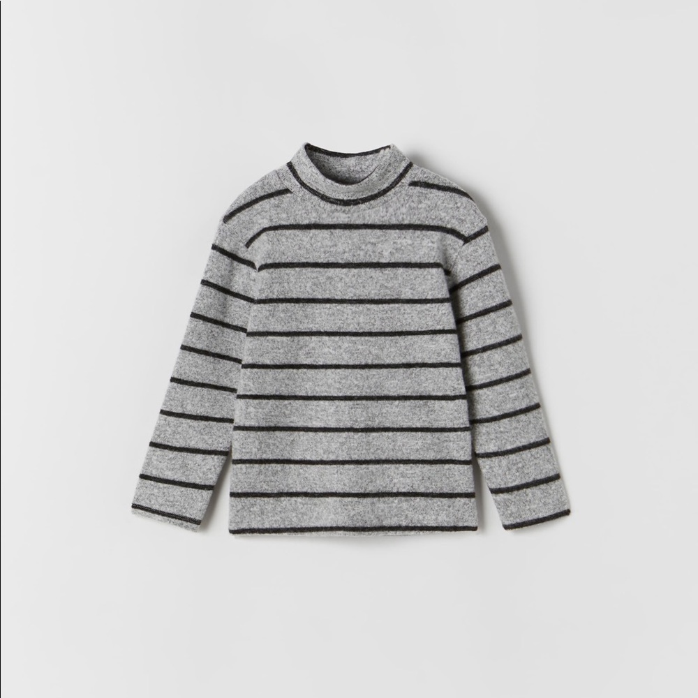 NWT ZARA Striped Soft Shirt